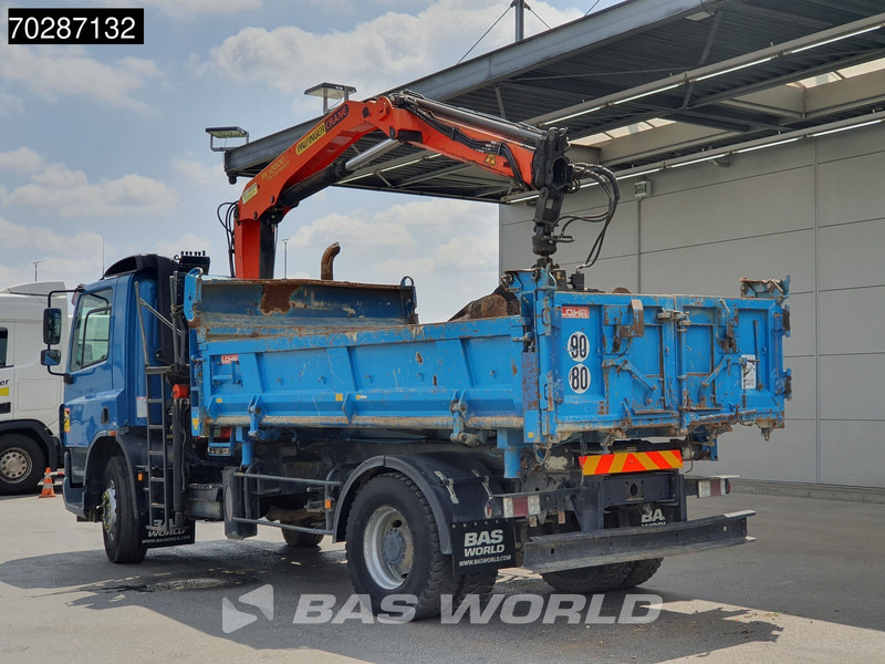 Самосвал камион, Камион с кран DAF CF75.310 4X2 Palfinger PK12000 Kran Crane 7m3 tipper Big-Axle Steelsuspension Euro 3: снимка 18