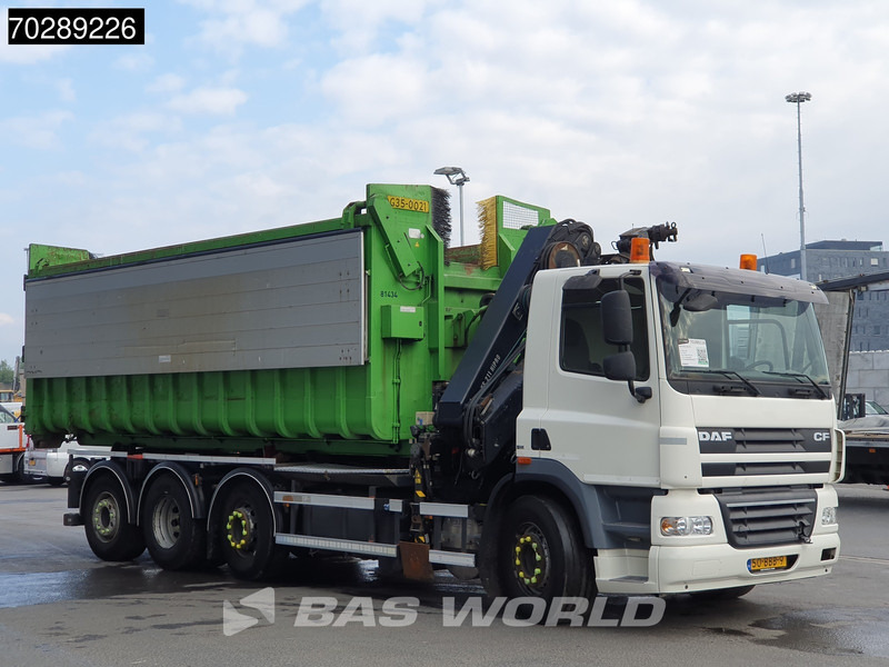 DAF CF85.360 8X2 NL-Truck HIAB 211 E-3 Hipro Crane HIAB XR21S Hooklift Lift+steering Axle Automatic Euro 5 - Мултилифт с кука камион, Камион с кран: снимка 2 DAF CF85.360 8X2 NL-Truck HIAB 211 E-3 Hipro Crane HIAB XR21S Hooklift Lift+steering Axle Automatic Euro 5 - Мултилифт с кука камион, Камион с кран: снимка 2