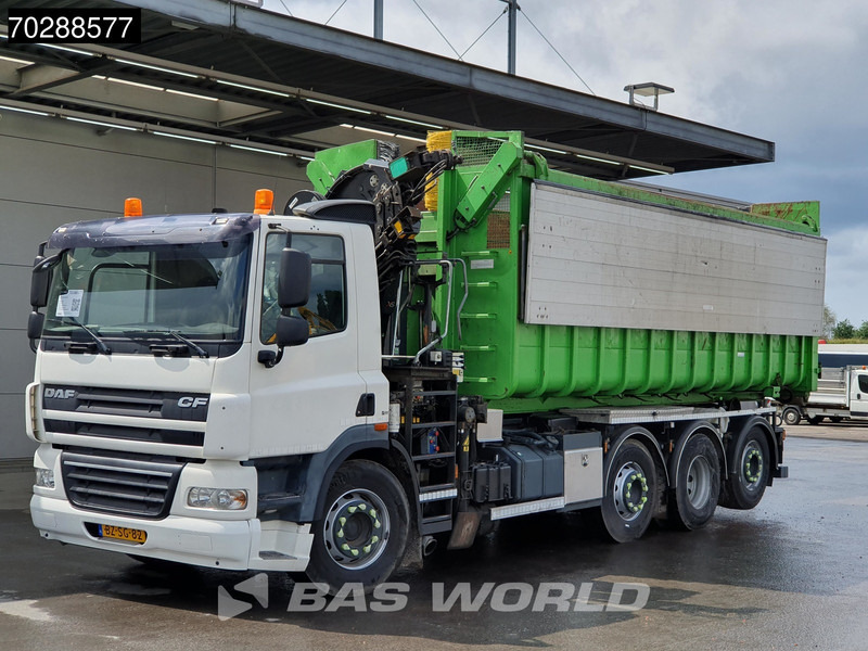 DAF CF85.360 8X2 NL-Truck HIAB 211 E-3 Hipro Crane + Hooklift Lift+steering Axle Automatic Euro 5 - Мултилифт с кука камион, Камион с кран: снимка 5 DAF CF85.360 8X2 NL-Truck HIAB 211 E-3 Hipro Crane + Hooklift Lift+steering Axle Automatic Euro 5 - Мултилифт с кука камион, Камион с кран: снимка 5