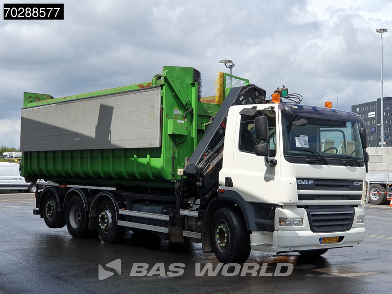 DAF CF85.360 8X2 NL-Truck HIAB 211 E-3 Hipro Crane + Hooklift Lift+steering Axle Automatic Euro 5 - Мултилифт с кука камион, Камион с кран: снимка 3 DAF CF85.360 8X2 NL-Truck HIAB 211 E-3 Hipro Crane + Hooklift Lift+steering Axle Automatic Euro 5 - Мултилифт с кука камион, Камион с кран: снимка 3