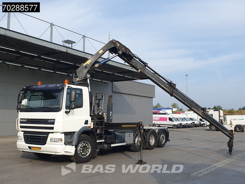DAF CF85.360 8X2 NL-Truck HIAB 211 E-3 Hipro Crane + Hooklift Lift+steering Axle Automatic Euro 5 - Мултилифт с кука камион, Камион с кран: снимка 5 DAF CF85.360 8X2 NL-Truck HIAB 211 E-3 Hipro Crane + Hooklift Lift+steering Axle Automatic Euro 5 - Мултилифт с кука камион, Камион с кран: снимка 5