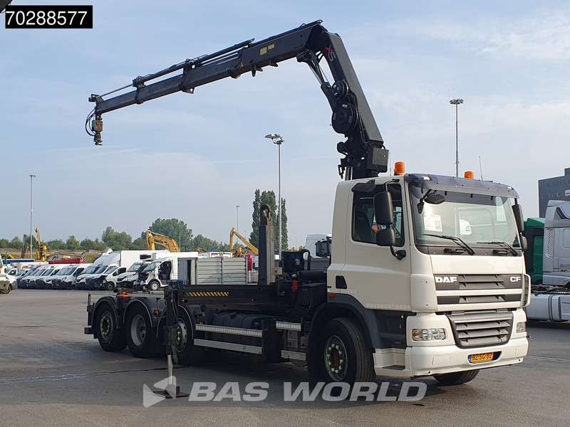 DAF CF85.360 8X2 NL-Truck HIAB 211 E-3 Hipro Crane + Hooklift Lift+steering Axle Automatic Euro 5 - Мултилифт с кука камион, Камион с кран: снимка 3 DAF CF85.360 8X2 NL-Truck HIAB 211 E-3 Hipro Crane + Hooklift Lift+steering Axle Automatic Euro 5 - Мултилифт с кука камион, Камион с кран: снимка 3