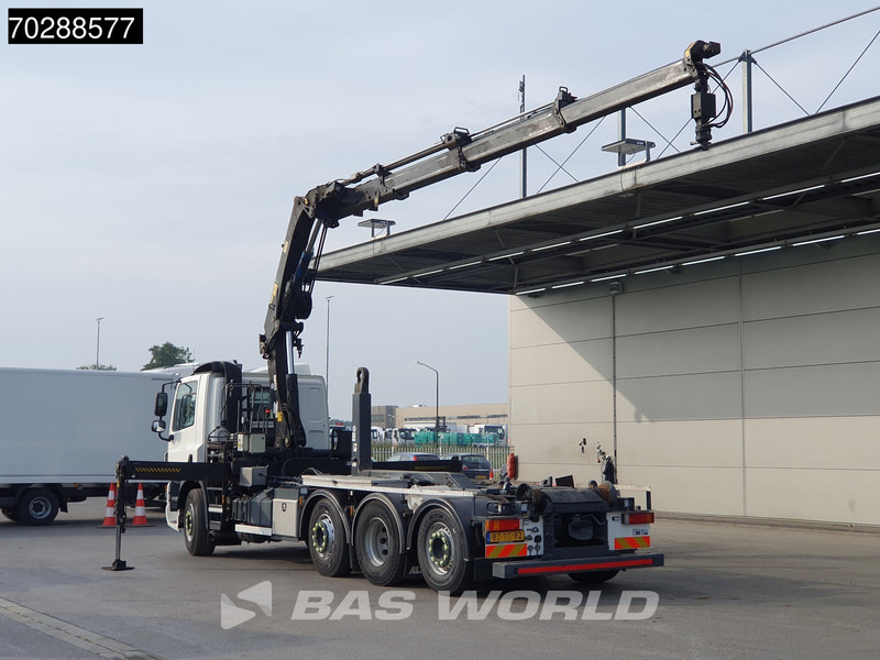 DAF CF85.360 8X2 NL-Truck HIAB 211 E-3 Hipro Crane + Hooklift Lift+steering Axle Automatic Euro 5 - Мултилифт с кука камион, Камион с кран: снимка 2 DAF CF85.360 8X2 NL-Truck HIAB 211 E-3 Hipro Crane + Hooklift Lift+steering Axle Automatic Euro 5 - Мултилифт с кука камион, Камион с кран: снимка 2