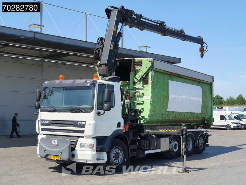 DAF CF85.360 8X2 NL-Truck Hiab 211 E-3 HIPRO Kran 21T Multilift Euro 5 - Мултилифт с кука камион, Камион с кран: снимка 5 DAF CF85.360 8X2 NL-Truck Hiab 211 E-3 HIPRO Kran 21T Multilift Euro 5 - Мултилифт с кука камион, Камион с кран: снимка 5