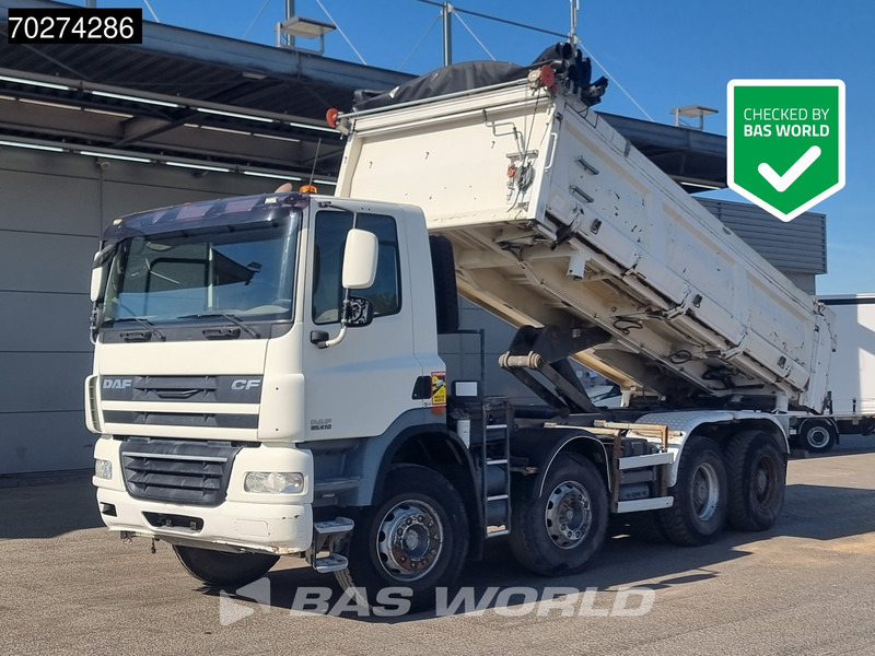 DAF CF85.410 8X4 15m3 2-way tipper Manual Big-Axle Steelsuspension Euro 5 - Самосвал камион: снимка 1 DAF CF85.410 8X4 15m3 2-way tipper Manual Big-Axle Steelsuspension Euro 5 - Самосвал камион: снимка 1