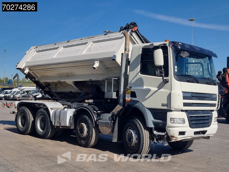 Самосвал камион DAF CF85.410 8X4 15m3 2-way tipper Manual Big-Axle Steelsuspension Euro 5: снимка 9