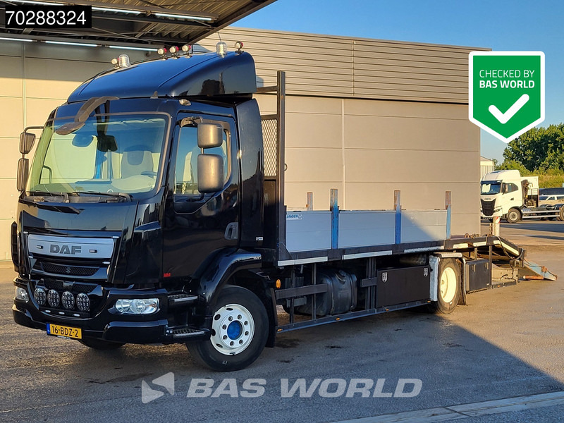 DAF LF 180 4X2 14t NL-Truck Machine transporter Oprijwagen Hydraulic ramps Euro 6 - Автовоз камион: снимка 1 DAF LF 180 4X2 14t NL-Truck Machine transporter Oprijwagen Hydraulic ramps Euro 6 - Автовоз камион: снимка 1
