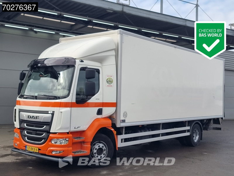 DAF LF 210 4X2 NL-Truck 16tonner Automatic Ladebordwand ACC Euro 6 - Камион фургон: снимка 1 DAF LF 210 4X2 NL-Truck 16tonner Automatic Ladebordwand ACC Euro 6 - Камион фургон: снимка 1