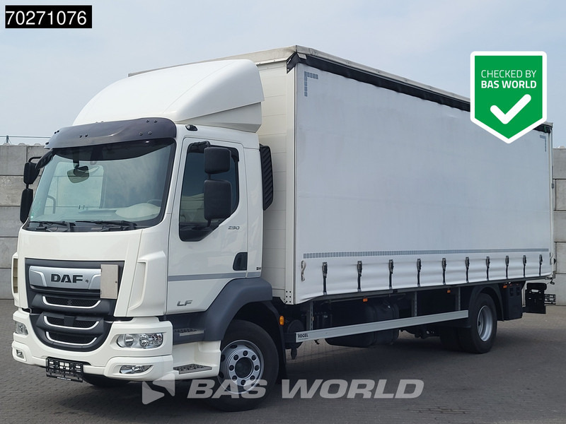 DAF LF 290 4X2 16tonner Sliding roof Automatic Ladebordwand ACC Euro 6 - Камион с брезент: снимка 1 DAF LF 290 4X2 16tonner Sliding roof Automatic Ladebordwand ACC Euro 6 - Камион с брезент: снимка 1