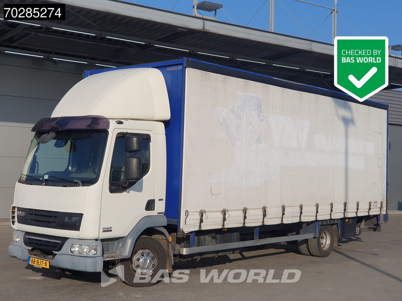 DAF LF45.220 LF 4X2 12tons NL-Truck Automatic 1500kg Ladebordwand EEV - Камион с брезент: снимка 1 DAF LF45.220 LF 4X2 12tons NL-Truck Automatic 1500kg Ladebordwand EEV - Камион с брезент: снимка 1