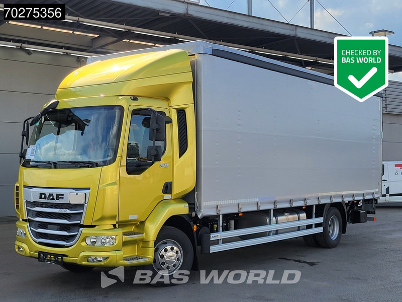 DAF XB 260 4X2 Junge Automatic Ladebordwand ACC Euro 6 - Камион с брезент: снимка 1 DAF XB 260 4X2 Junge Automatic Ladebordwand ACC Euro 6 - Камион с брезент: снимка 1