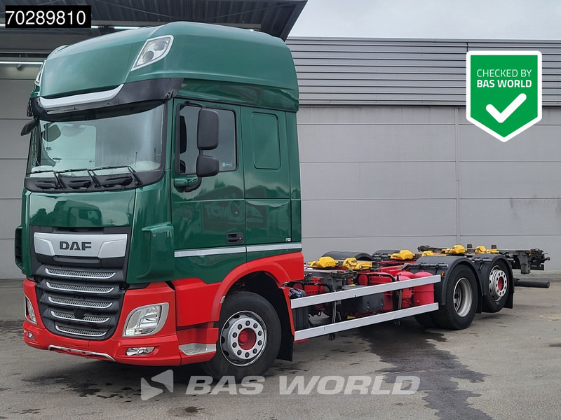 DAF XF 480 6X2 Retarder BDF Lift-Axle Automatic Navi ACC Euro 6 - Контейнеровоз/ Сменна каросерия камион: снимка 1 DAF XF 480 6X2 Retarder BDF Lift-Axle Automatic Navi ACC Euro 6 - Контейнеровоз/ Сменна каросерия камион: снимка 1