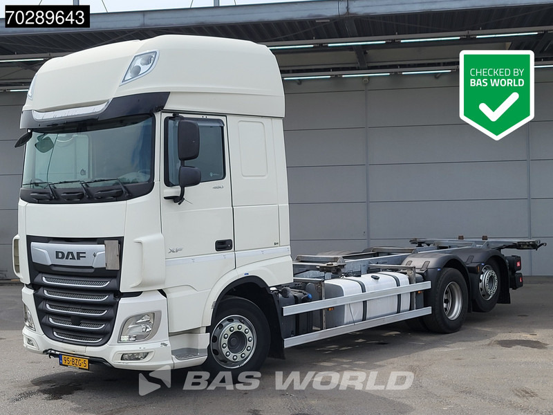 DAF XF 480 XF 6X2 NL-Truck BDF Retarder Liftaxle 2xTanks Automatic ACC Euro 6 - Контейнеровоз/ Сменна каросерия камион: снимка 1 DAF XF 480 XF 6X2 NL-Truck BDF Retarder Liftaxle 2xTanks Automatic ACC Euro 6 - Контейнеровоз/ Сменна каросерия камион: снимка 1