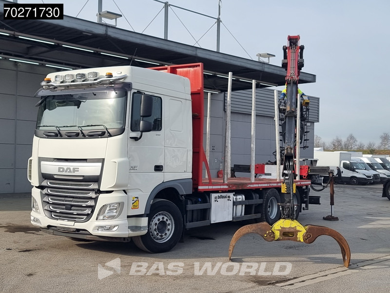DAF XF 510 6X4 Jonsered Z-Crane SC ACC Retarder Euro 6 - Камион за дърва, Камион с кран: снимка 5 DAF XF 510 6X4 Jonsered Z-Crane SC ACC Retarder Euro 6 - Камион за дърва, Камион с кран: снимка 5