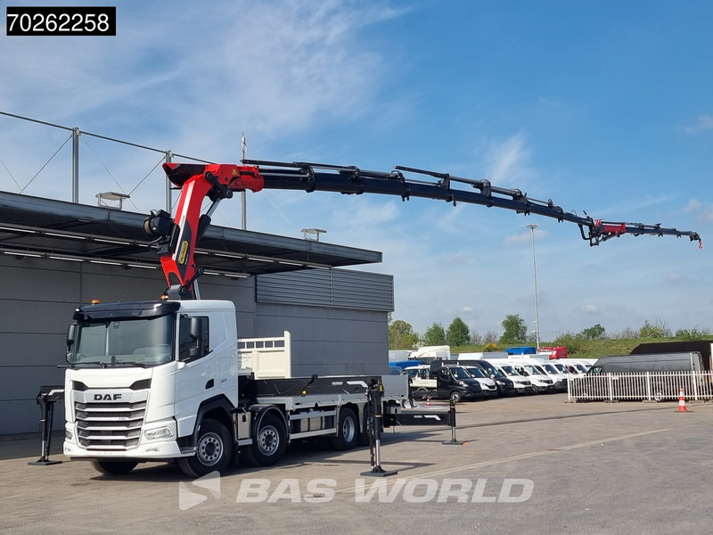 DAF XF 530 8X2 NEW Palfinger PK580 TEC Kran Crane Fly-Jib 2.5t Winch Lift+Lenkasche Retarder - Бордови камион, Камион с кран: снимка 3 DAF XF 530 8X2 NEW Palfinger PK580 TEC Kran Crane Fly-Jib 2.5t Winch Lift+Lenkasche Retarder - Бордови камион, Камион с кран: снимка 3