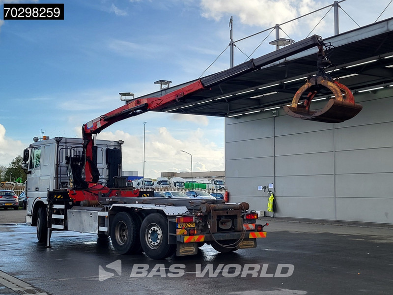 DAF XF105.410 XF 6X2 NL-Truck HMF 1643 Z2 Crane 24T Container system Lift+Steering-Axle Euro 5 - Камион с кабелна система, Камион с кран: снимка 2 DAF XF105.410 XF 6X2 NL-Truck HMF 1643 Z2 Crane 24T Container system Lift+Steering-Axle Euro 5 - Камион с кабелна система, Камион с кран: снимка 2