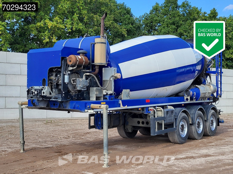 De Buf ST3 3 axles Concrete Engine 12m3 Beton - Полуремарке бетон миксер: снимка 1 De Buf ST3 3 axles Concrete Engine 12m3 Beton - Полуремарке бетон миксер: снимка 1