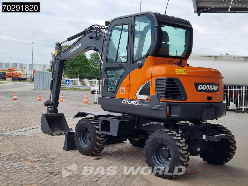 Doosan DX60W A/C - NEW UNUSED - Колесен багер: снимка 3 Doosan DX60W A/C - NEW UNUSED - Колесен багер: снимка 3