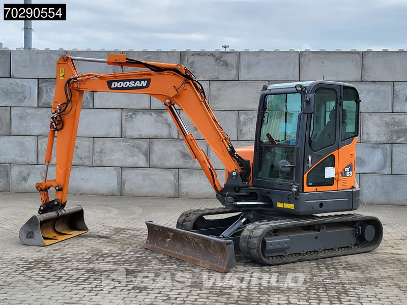 Doosan DX63-3 - Мини багер: снимка 3 Doosan DX63-3 - Мини багер: снимка 3