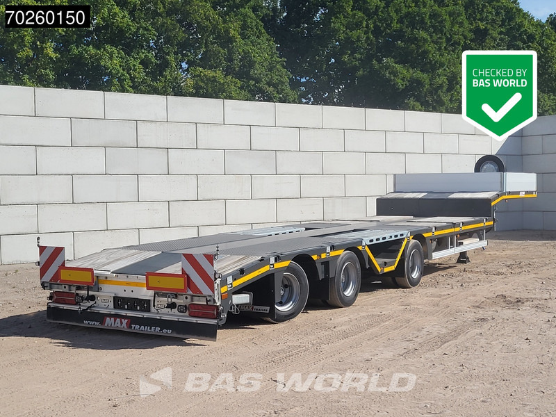 Faymonville MAX100-N-3A-9.30-RM 3 axles NEW 475cm Extendable Lift+Lenkachse - Нискорамна площадка полуремарке: снимка 1 Faymonville MAX100-N-3A-9.30-RM 3 axles NEW 475cm Extendable Lift+Lenkachse - Нискорамна площадка полуремарке: снимка 1