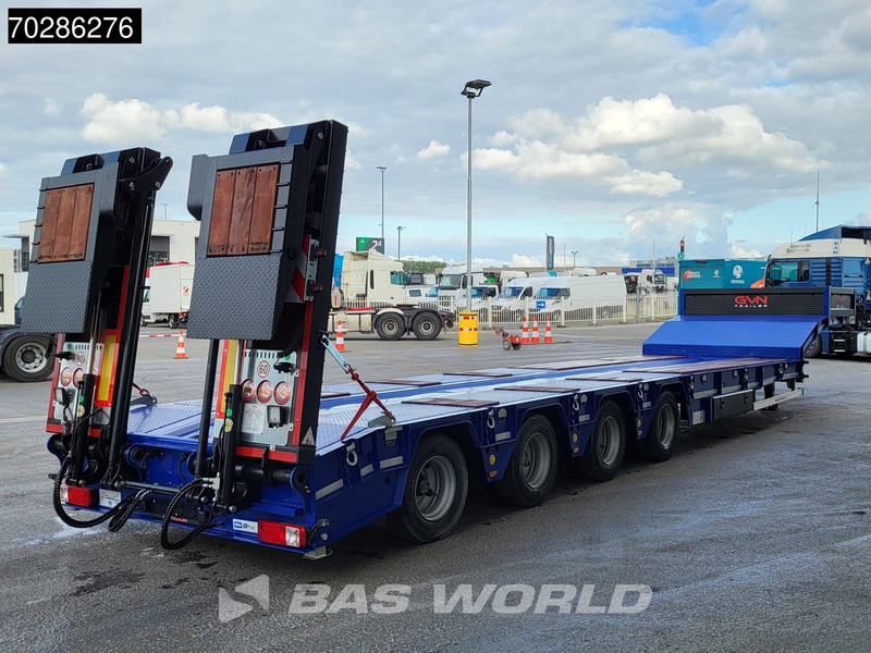 GVN Trailer 4 axles NEW Lift+Lenkachse Hydraulic Ramps - Нискорамна площадка полуремарке: снимка 5 GVN Trailer 4 axles NEW Lift+Lenkachse Hydraulic Ramps - Нискорамна площадка полуремарке: снимка 5