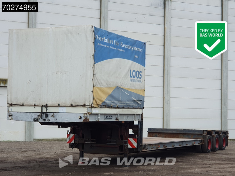 Goldhofer STZ-TL3029/80 3 axles 3xLenkachse Extendable - Нискорамна площадка полуремарке: снимка 2 Goldhofer STZ-TL3029/80 3 axles 3xLenkachse Extendable - Нискорамна площадка полуремарке: снимка 2