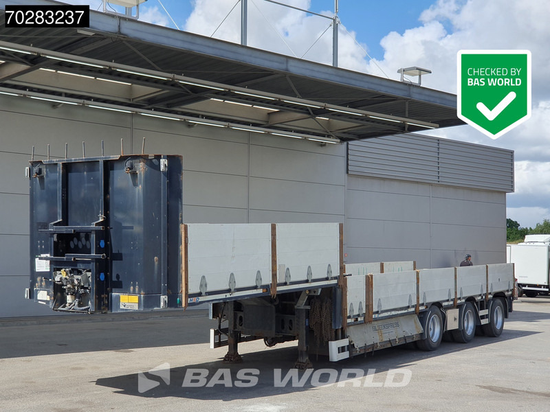HRD Extendable Lift + Lenkachse - Нискорамна площадка полуремарке: снимка 1 HRD Extendable Lift + Lenkachse - Нискорамна площадка полуремарке: снимка 1