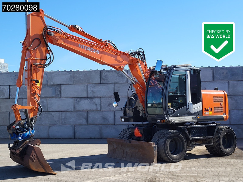 Hitachi ZX140W -3 - Колесен багер: снимка 1 Hitachi ZX140W -3 - Колесен багер: снимка 1