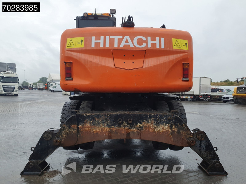 Hitachi ZX140W -3 OUTRIGGERS - ROTOTILT - Колесен багер: снимка 3 Hitachi ZX140W -3 OUTRIGGERS - ROTOTILT - Колесен багер: снимка 3