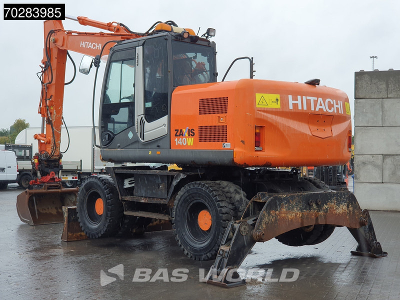 Hitachi ZX140W -3 OUTRIGGERS - ROTOTILT - Колесен багер: снимка 2 Hitachi ZX140W -3 OUTRIGGERS - ROTOTILT - Колесен багер: снимка 2