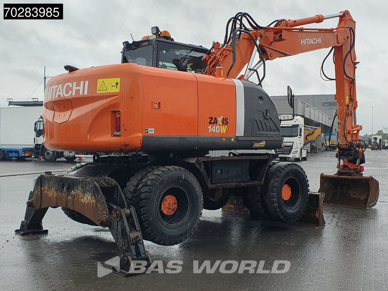Hitachi ZX140W -3 OUTRIGGERS - ROTOTILT - Колесен багер: снимка 5 Hitachi ZX140W -3 OUTRIGGERS - ROTOTILT - Колесен багер: снимка 5