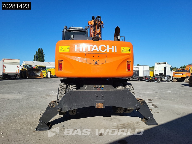 Hitachi ZX140W -5 OUTRIGGERS + BLADE - Колесен багер: снимка 5 Hitachi ZX140W -5 OUTRIGGERS + BLADE - Колесен багер: снимка 5