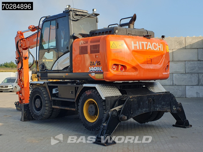 Hitachi ZX140W -6 OUTRIGGERS + BLADE - Колесен багер: снимка 2 Hitachi ZX140W -6 OUTRIGGERS + BLADE - Колесен багер: снимка 2