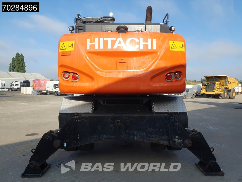 Hitachi ZX140W -6 OUTRIGGERS + BLADE - Колесен багер: снимка 3 Hitachi ZX140W -6 OUTRIGGERS + BLADE - Колесен багер: снимка 3