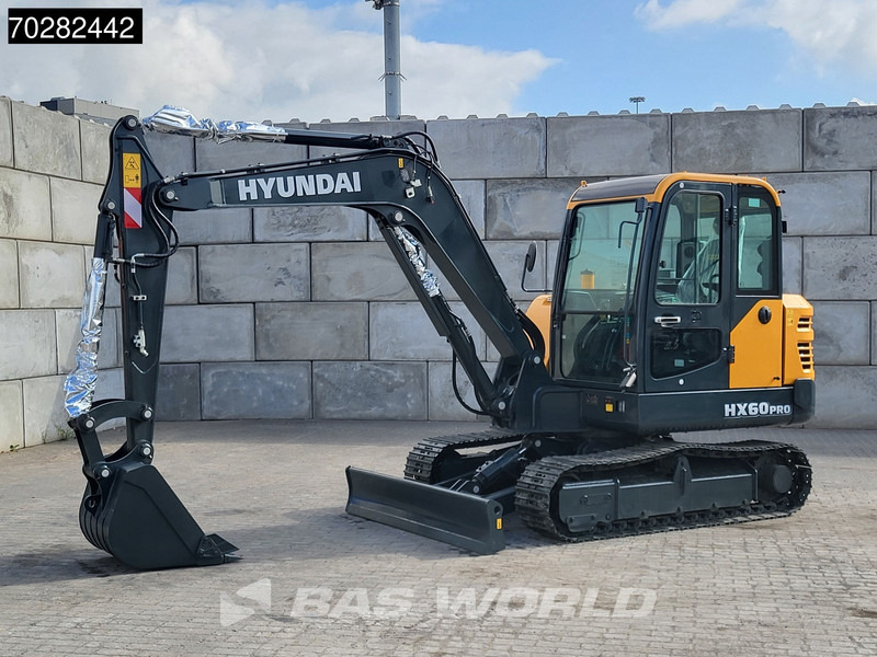 Hyundai HX60 PRON A/C - Мини багер: снимка 2 Hyundai HX60 PRON A/C - Мини багер: снимка 2