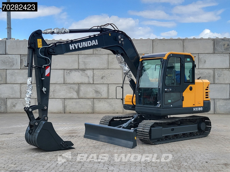 Hyundai HX80 N A/C - NEW UNUSED - Мини багер: снимка 2 Hyundai HX80 N A/C - NEW UNUSED - Мини багер: снимка 2