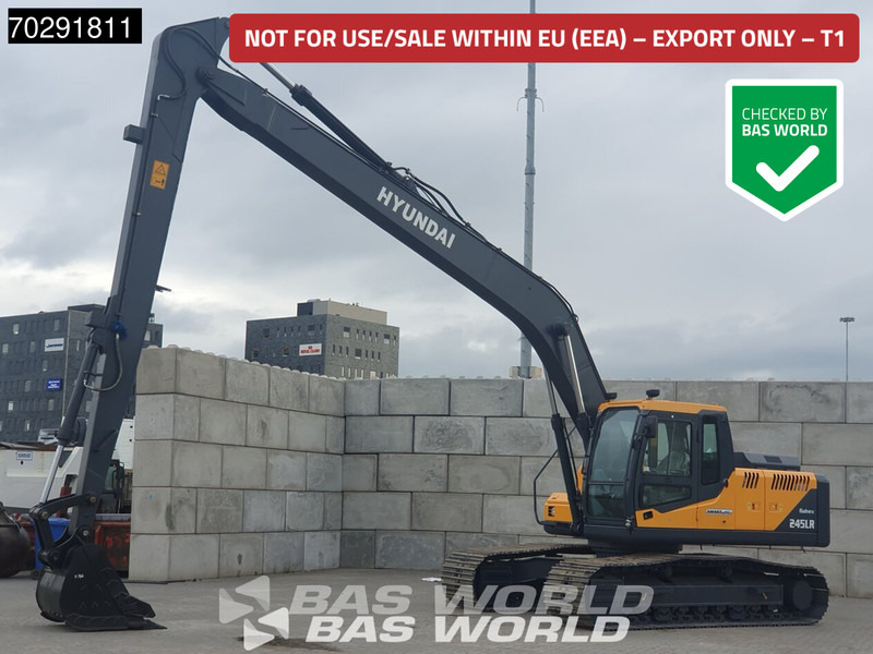 Hyundai R245 LR LRE - LONG REACH - Верижен багер: снимка 1 Hyundai R245 LR LRE - LONG REACH - Верижен багер: снимка 1