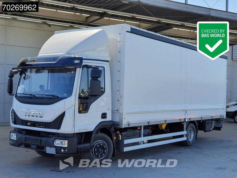 Iveco Eurocargo 120LE220 4X2 12T Automatic Ladebordwand Junge Euro 6 - Камион с брезент: снимка 1 Iveco Eurocargo 120LE220 4X2 12T Automatic Ladebordwand Junge Euro 6 - Камион с брезент: снимка 1