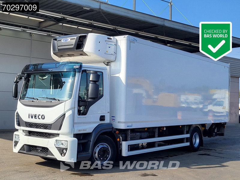 Iveco Eurocargo 160E280 4X2 Carrier Supra 1250 MT 1500kg Ladebordwand Automatic ACC Euro 6 - Рефрижератор камион: снимка 1 Iveco Eurocargo 160E280 4X2 Carrier Supra 1250 MT 1500kg Ladebordwand Automatic ACC Euro 6 - Рефрижератор камион: снимка 1