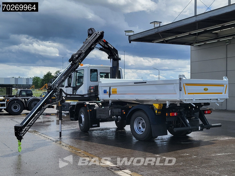 Iveco Eurocargo 160E280 4X2 NEW! Hiab XHIDUO092E-3 Kran Crane 6m3 3-way Tipper ACC - Самосвал камион, Камион с кран: снимка 5 Iveco Eurocargo 160E280 4X2 NEW! Hiab XHIDUO092E-3 Kran Crane 6m3 3-way Tipper ACC - Самосвал камион, Камион с кран: снимка 5
