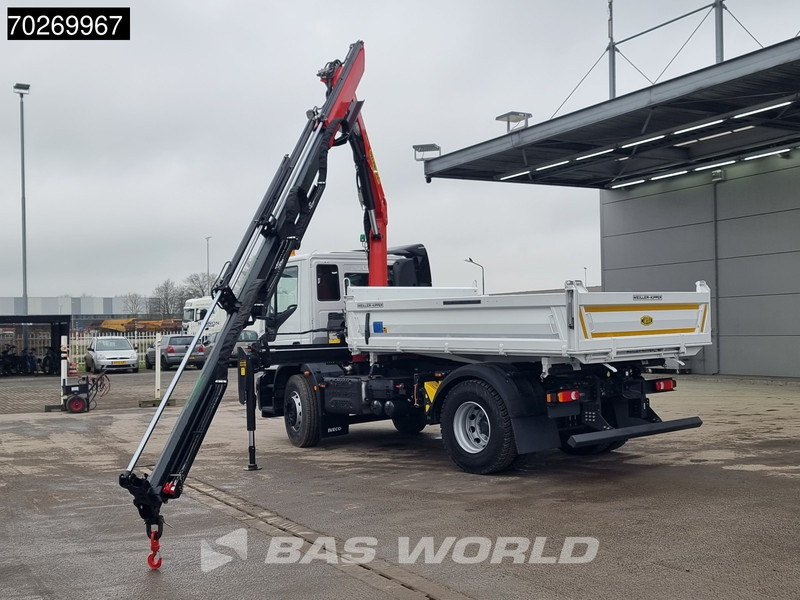 Iveco Eurocargo 180E320 4X2 Steelsuspension 3-Seiten Palfinger PK12.501 Euro 6 - Самосвал камион, Камион с кран: снимка 5 Iveco Eurocargo 180E320 4X2 Steelsuspension 3-Seiten Palfinger PK12.501 Euro 6 - Самосвал камион, Камион с кран: снимка 5
