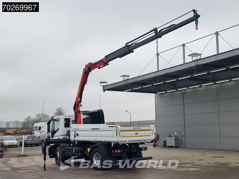 Iveco Eurocargo 180E320 4X2 Steelsuspension 3-Seiten Palfinger PK12.501 Euro 6 - Самосвал камион, Камион с кран: снимка 2 Iveco Eurocargo 180E320 4X2 Steelsuspension 3-Seiten Palfinger PK12.501 Euro 6 - Самосвал камион, Камион с кран: снимка 2