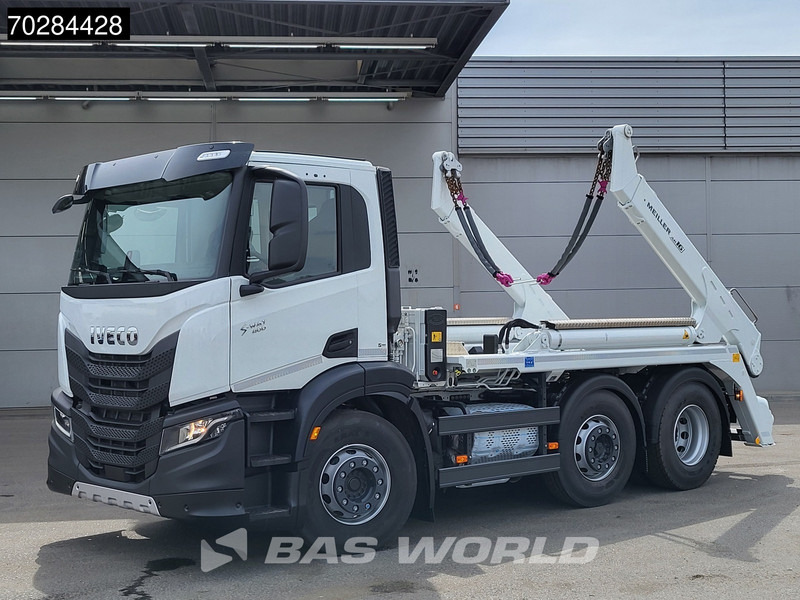 Iveco S-Way 400 6X2 NEW! Meiller AK 16MT Retarder Steering axle ACC Euro 6 - Мултилифт за контейнери камион: снимка 3 Iveco S-Way 400 6X2 NEW! Meiller AK 16MT Retarder Steering axle ACC Euro 6 - Мултилифт за контейнери камион: снимка 3