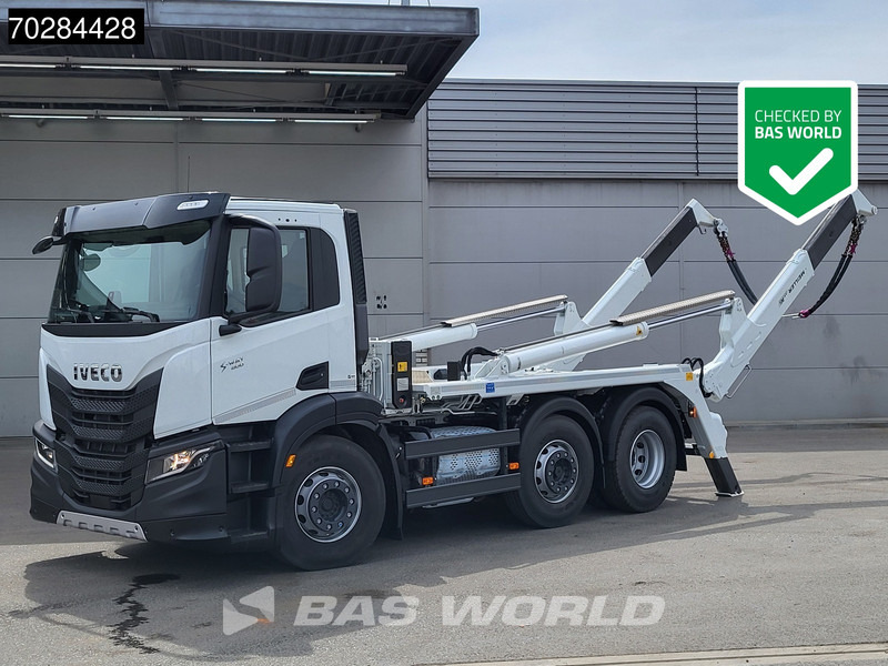 Iveco S-Way 400 6X2 NEW! Meiller AK 16MT Retarder Steering axle ACC Euro 6 - Мултилифт за контейнери камион: снимка 1 Iveco S-Way 400 6X2 NEW! Meiller AK 16MT Retarder Steering axle ACC Euro 6 - Мултилифт за контейнери камион: снимка 1