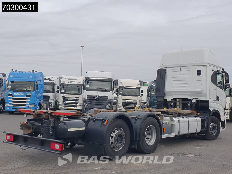 Контейнеровоз/ Сменна каросерия камион Iveco S-Way 510 6X2 Retarder Full Air Lift Axle BDF Euro 6: снимка 6 Контейнеровоз/ Сменна каросерия камион Iveco S-Way 510 6X2 Retarder Full Air Lift Axle BDF Euro 6: снимка 6