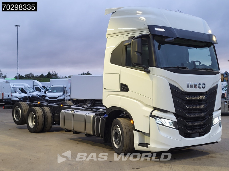 Iveco S-Way 530 6X2 NEW chassis! Retarder Standairco Lift+Steering-Axle Automatic LED ACC Euro 6 - Шаси кабина: снимка 3 Iveco S-Way 530 6X2 NEW chassis! Retarder Standairco Lift+Steering-Axle Automatic LED ACC Euro 6 - Шаси кабина: снимка 3