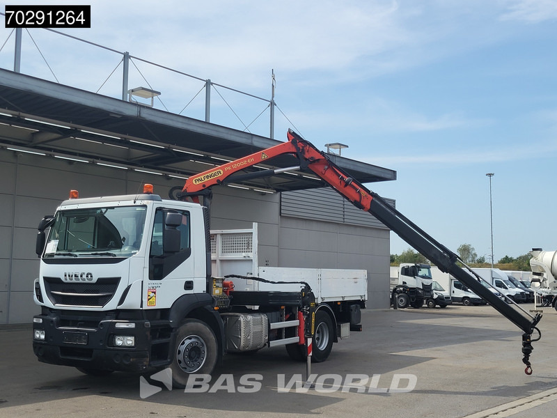 Iveco Stralis 310 4X2 Palfinger PK12002 EH Kran Crane Rotator Automatic Full Steel Euro 6 - Бордови камион, Камион с кран: снимка 5 Iveco Stralis 310 4X2 Palfinger PK12002 EH Kran Crane Rotator Automatic Full Steel Euro 6 - Бордови камион, Камион с кран: снимка 5