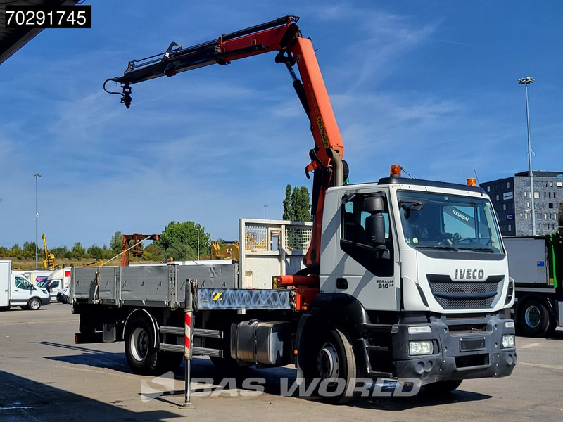 Iveco Stralis 310 4X2 Palfinger PK14502-SH Kran Crane Rotator Steel suspension Euro 6 - Бордови камион, Камион с кран: снимка 3 Iveco Stralis 310 4X2 Palfinger PK14502-SH Kran Crane Rotator Steel suspension Euro 6 - Бордови камион, Камион с кран: снимка 3
