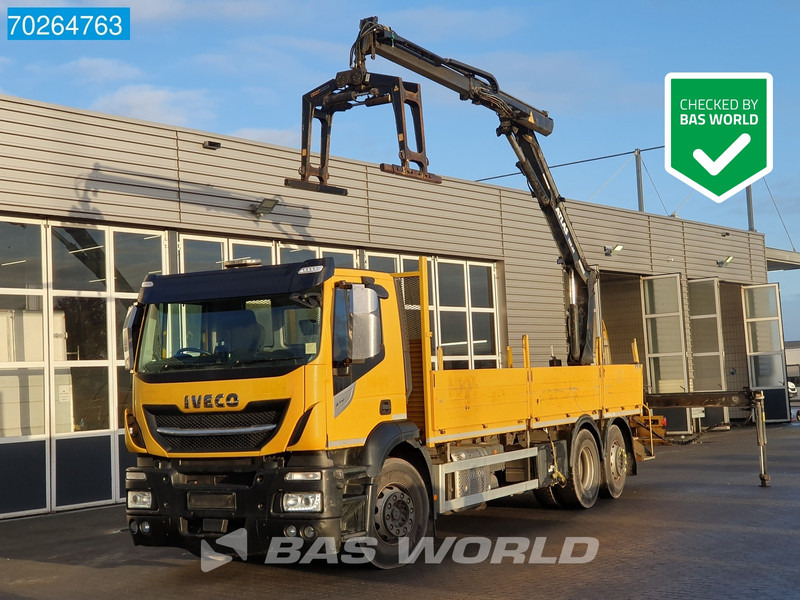 Iveco Stralis 310 6X2 RHD! Atlas 135.2VE-A11 Crane Lift-Lenkachse ACC Euro 6 - Бордови камион, Камион с кран: снимка 1 Iveco Stralis 310 6X2 RHD! Atlas 135.2VE-A11 Crane Lift-Lenkachse ACC Euro 6 - Бордови камион, Камион с кран: снимка 1