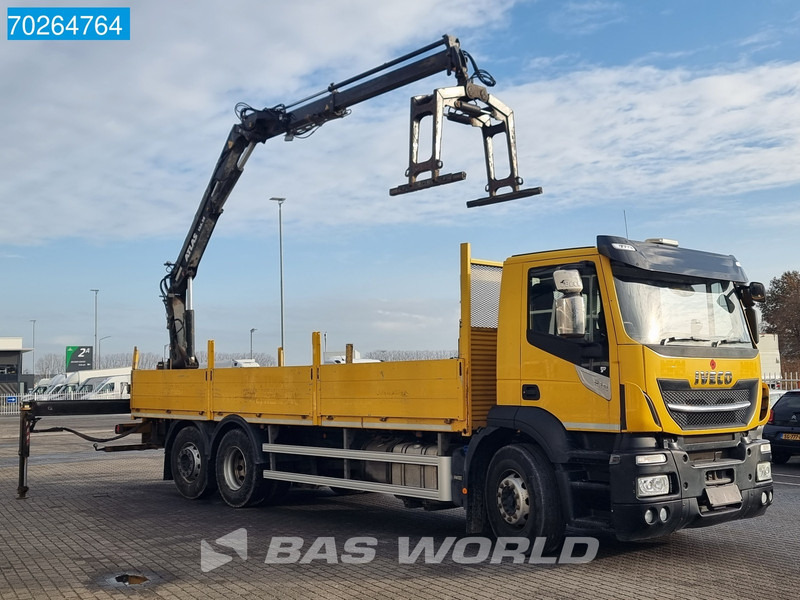 Iveco Stralis 310 6X2 RHD! Atlas 135.2VE-A11 Crane Lift-lenkachse ACC Euro 6 - Бордови камион, Камион с кран: снимка 3 Iveco Stralis 310 6X2 RHD! Atlas 135.2VE-A11 Crane Lift-lenkachse ACC Euro 6 - Бордови камион, Камион с кран: снимка 3